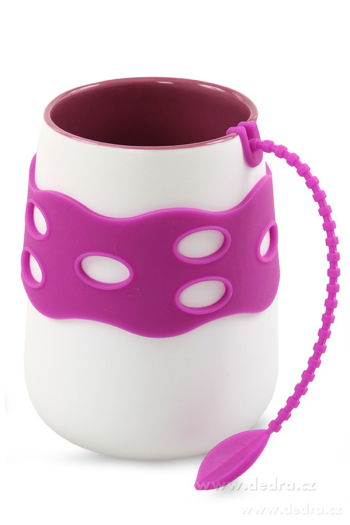 2v1 hrnek s páskem, a sítko na čaj – náhled 2 | Grand Móda