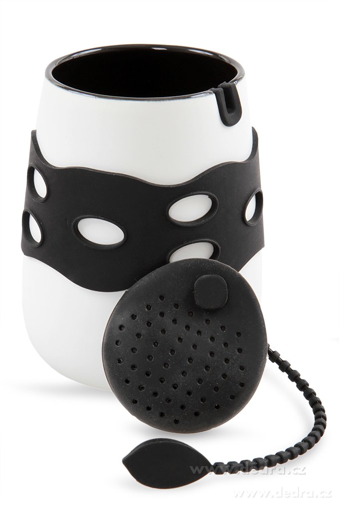 2v1 hrnek s páskem, a sítko na čaj | Hrnky a íálky | Grand Móda