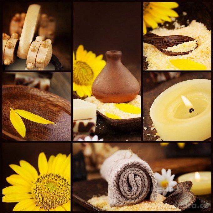 AMBER TRANQUILITY, nástěnný obraz, 30 x 40 cm | Nástďnné obrazy | Grand Móda