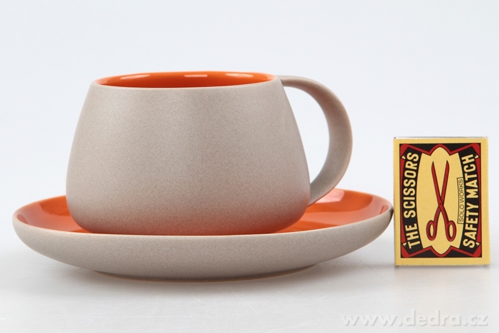 BALI CERAMICS, šálek s podšálkem – náhled 3 | Grand Móda