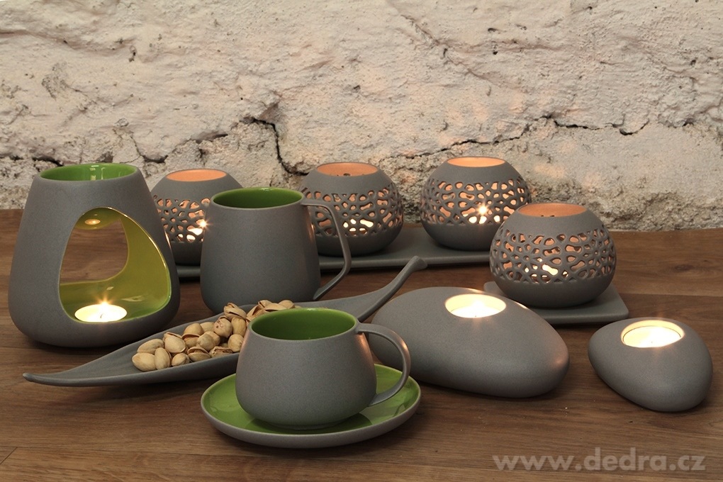 BALI CERAMICS, šálek s podšálkem – náhled 3 | Grand Móda