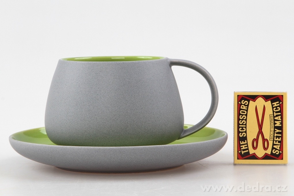 BALI CERAMICS, šálek s podšálkem – náhled 4 | Grand Móda