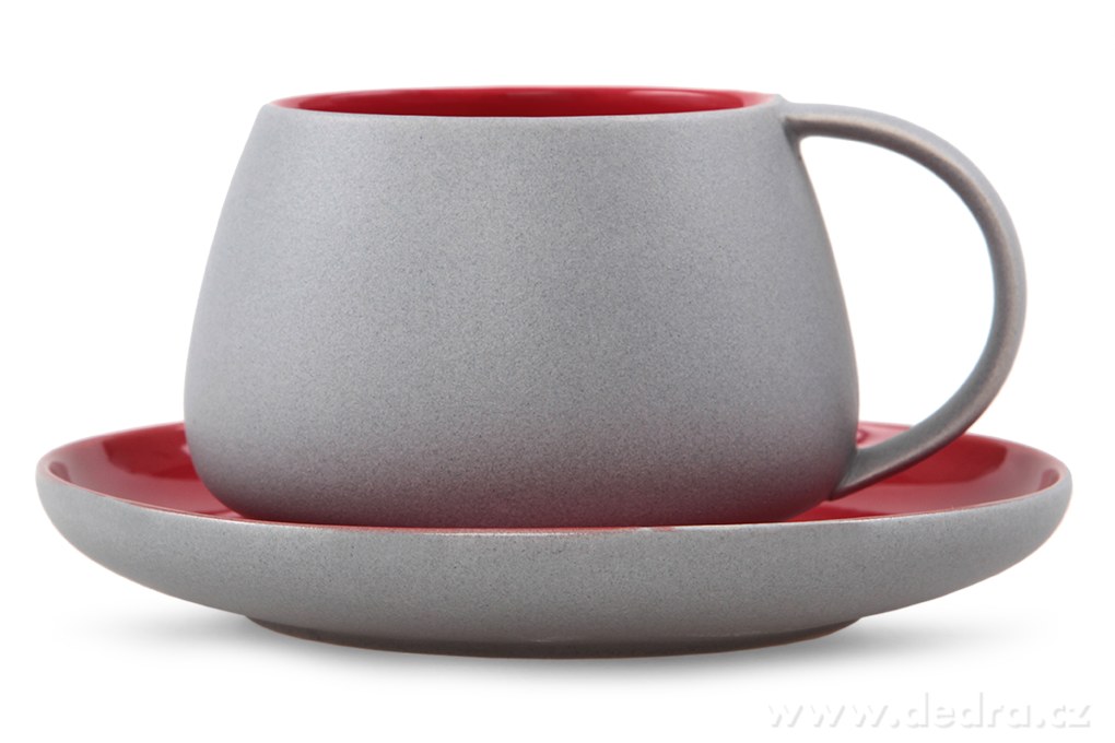 BALI CERAMICS, šálek s podšálkem – náhled 2 | Grand Móda