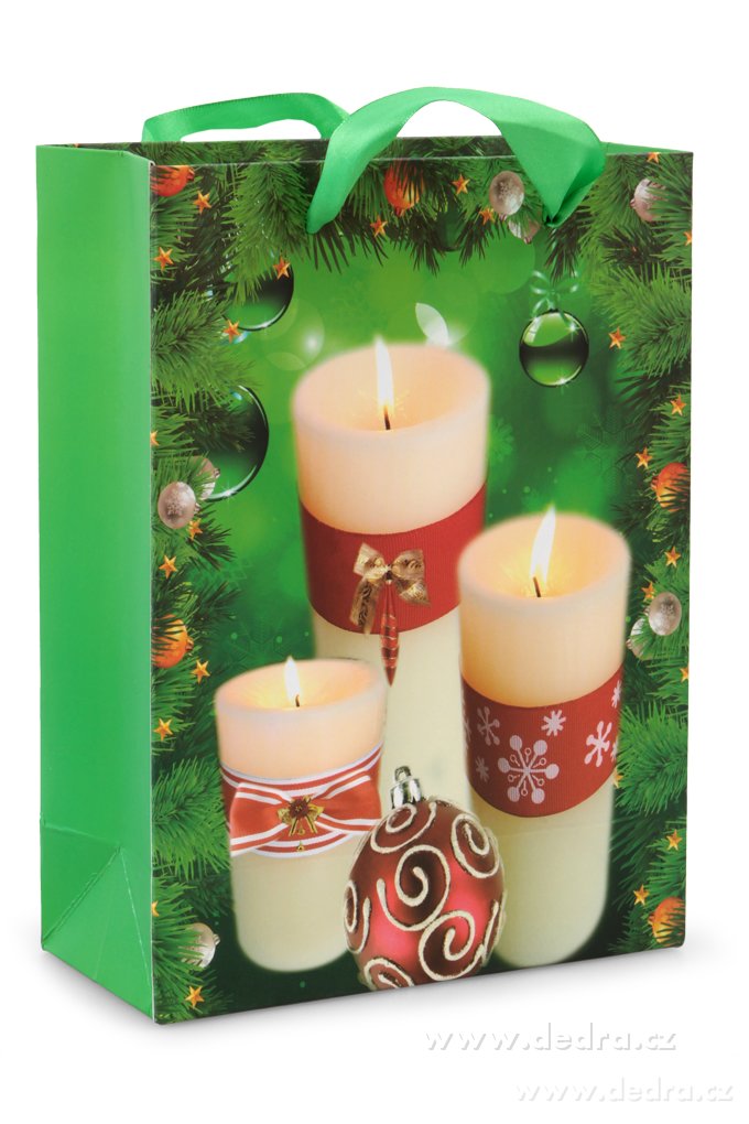 Dárková taška L, zelená | Kreativní tvorba ­čÄĘ | Grand Móda