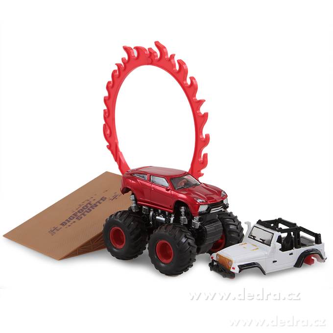 MONSTER WHEELERS, auto s 2 kapotami