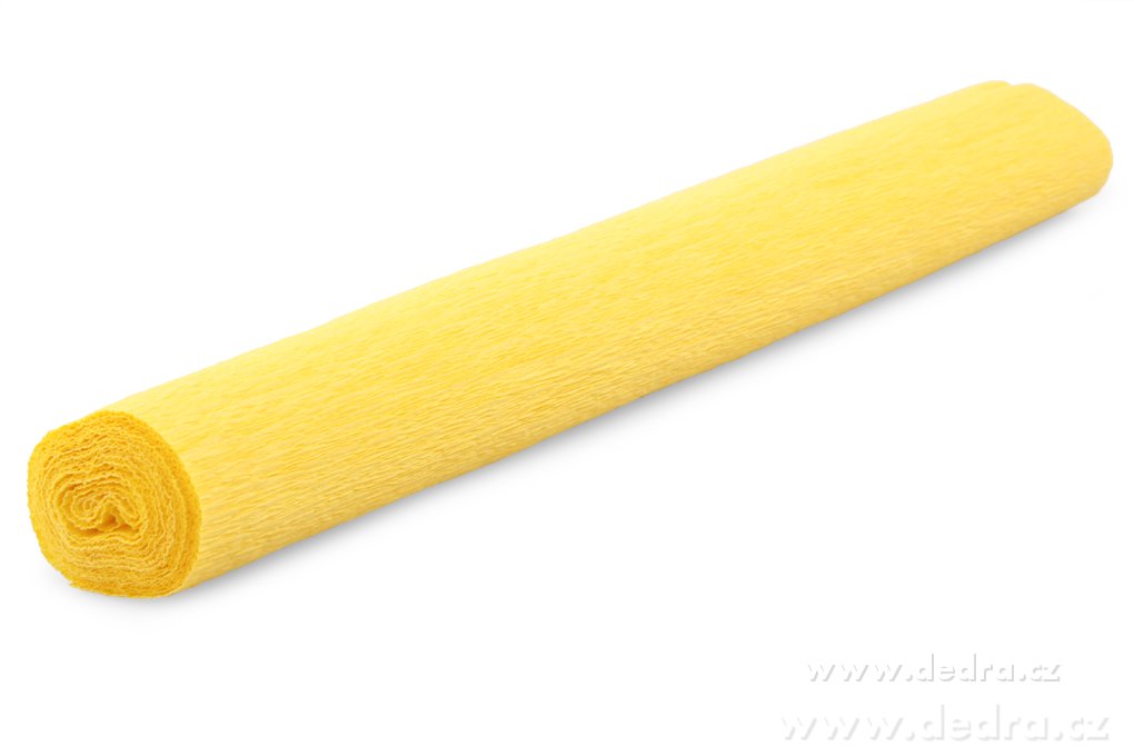 Krepový papír, žlutý | Školní potřeby ÔťĆ´ŞĆ | Grand Móda