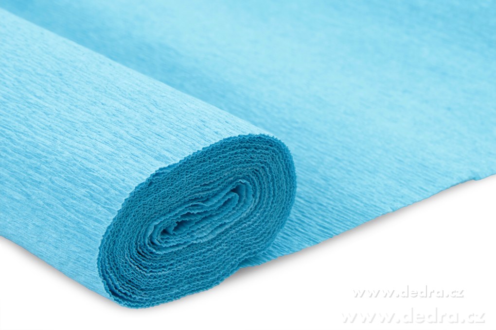 Krepový papír, modrý – náhled 2 | Grand Móda