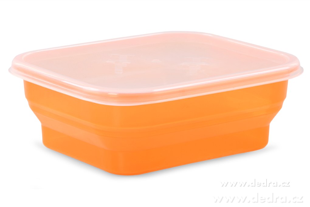 Boxík svačinka 950ml, oranžový – náhled 2 | Grand Móda