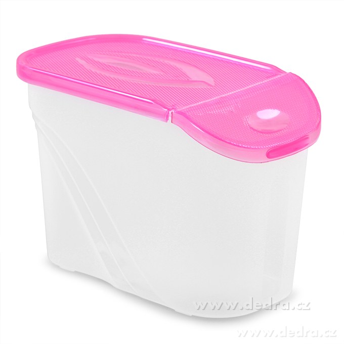 BOX s víkem 0, 75 l, růžová | Skladování potravin ­čŹ▒ | Grand Móda