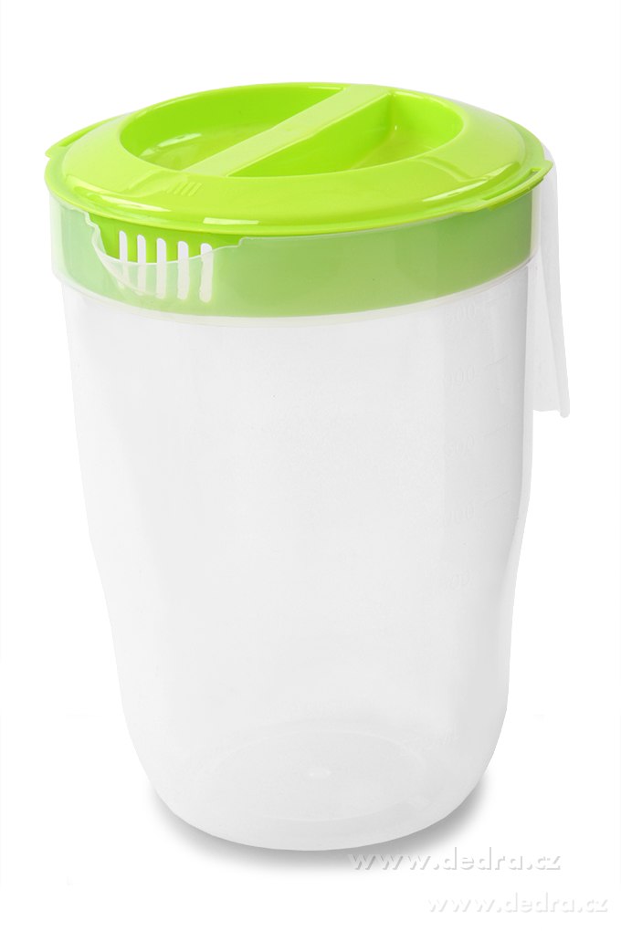 MEGA DŽBÁN, plastová konvice 3, 5 L s otočným víkem a odměrkou, na studené i teplé nápoje – náhled 2 | Grand Móda