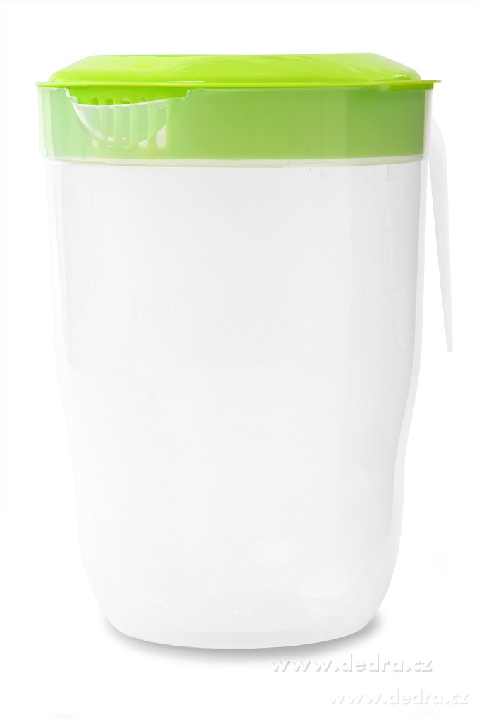 MEGA DŽBÁN, plastová konvice 3, 5 L s otočným víkem a odměrkou, na studené i teplé nápoje – náhled 5 | Grand Móda
