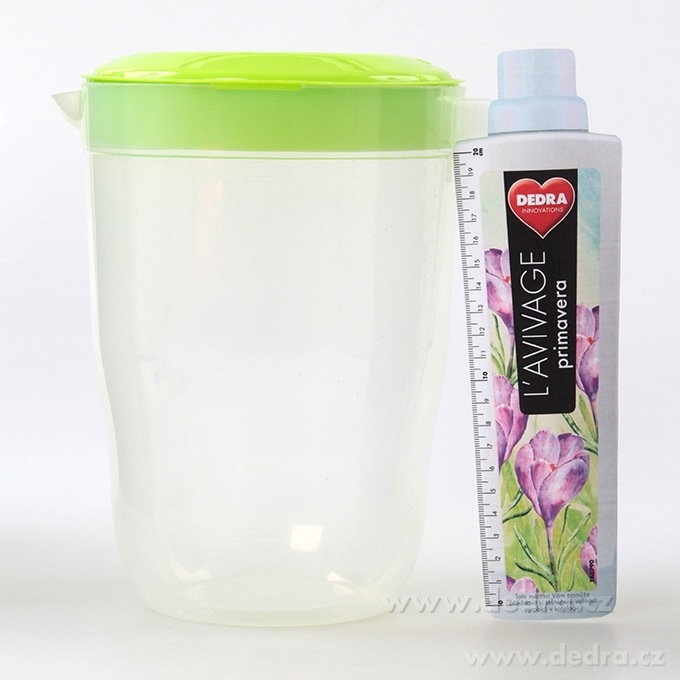 MEGA DŽBÁN, plastová konvice 3, 5 L s otočným víkem a odměrkou, na studené i teplé nápoje – náhled 6 | Grand Móda