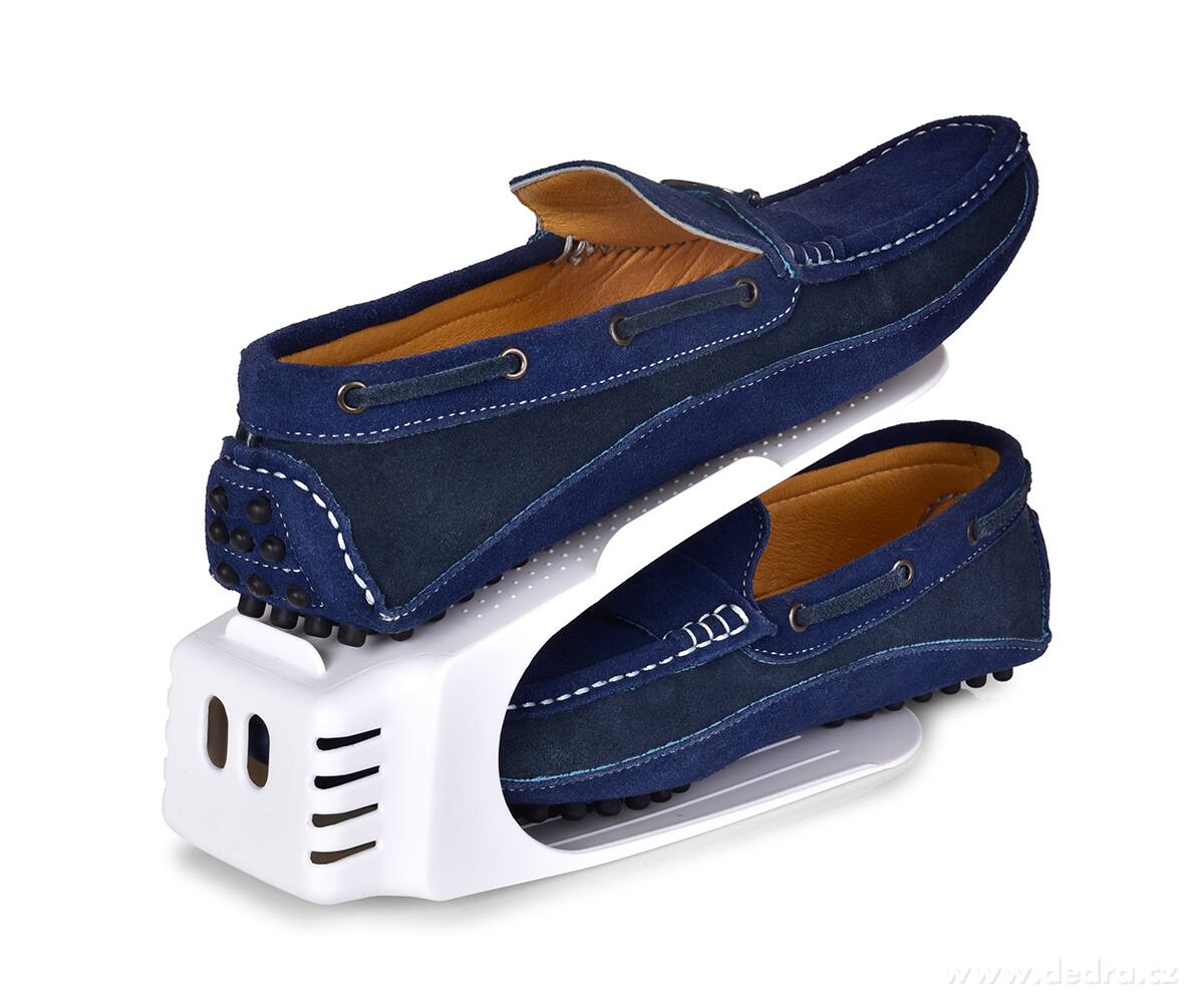 BOTOŠTOS®, stojan na obuv pro úsporu místa v botníku, proti­skluzový plastový organizér | Vychytávky | Grand Móda