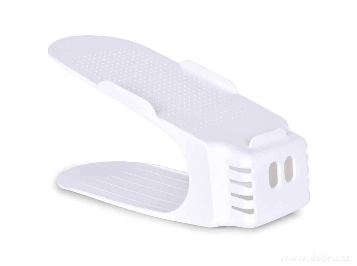 BOTOŠTOS®, stojan na obuv pro úsporu místa v botníku, proti­skluzový plastový organizér – náhled 4 | Grand Móda