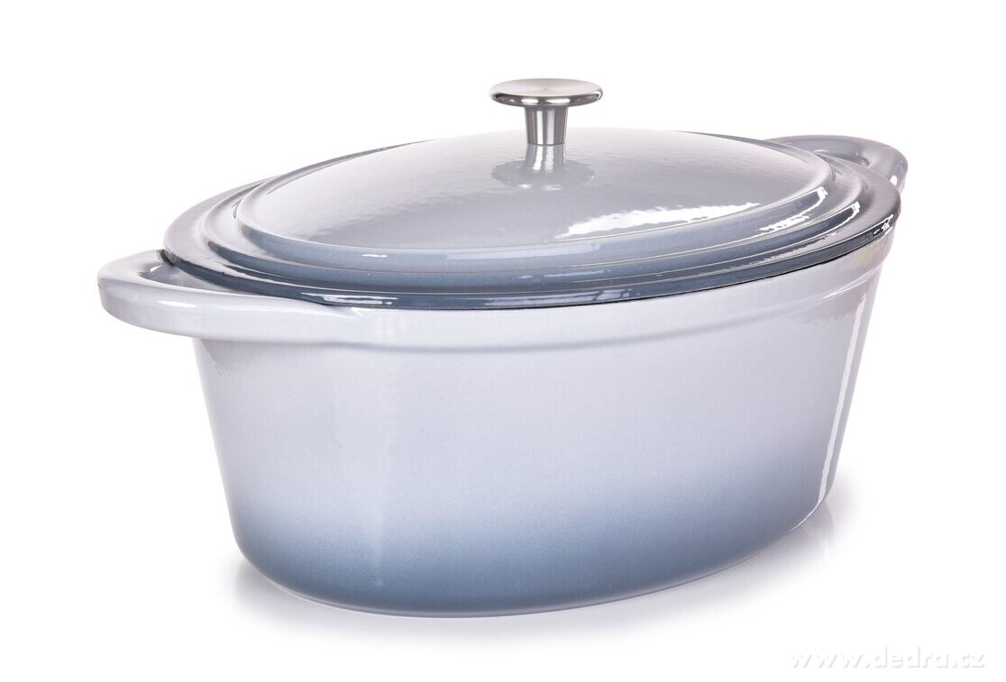 7L litinový pekáč, se samopodlévací poklicí, IRON MASSIVE | Hrnce a pekáče | Grand Móda