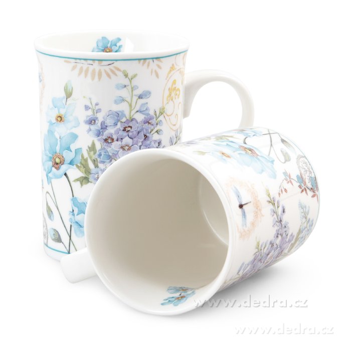 2 ks porcelán.hrnek, v dárkovém boxu | Hrnky a íálky | Grand Móda