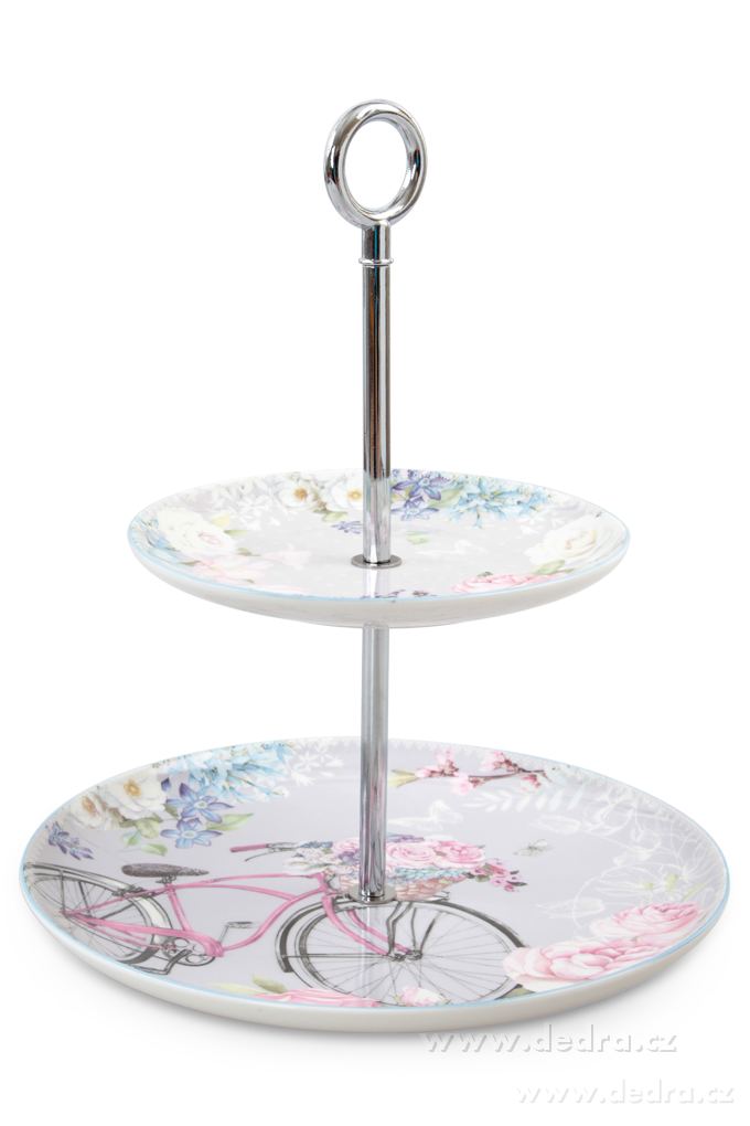 2 patrový etažér na servírování potravin, v dárkové krabici – náhled 2 | Grand Móda