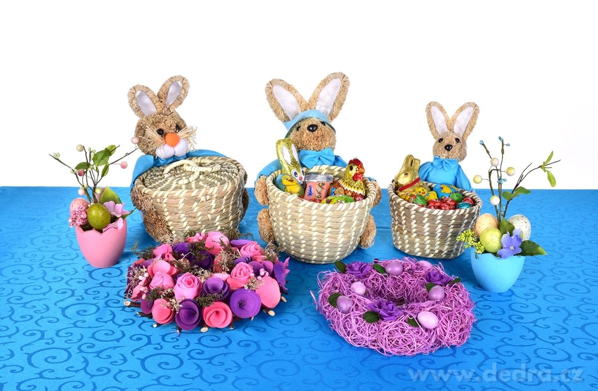 20 cm dekorativní věnec, ve fialových tónech – náhled 3 | Grand Móda