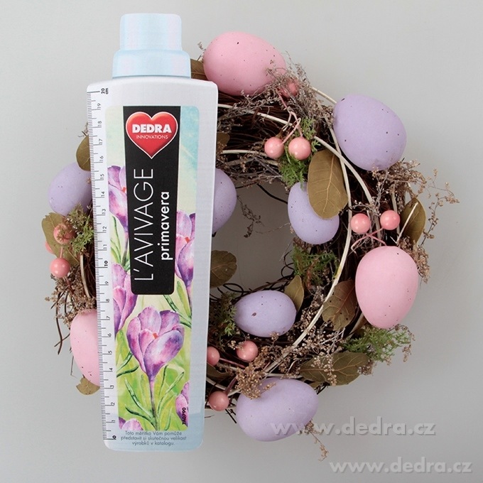 Dekorativní věnec, s fial.a růž.vajíčky – náhled 3 | Grand Móda