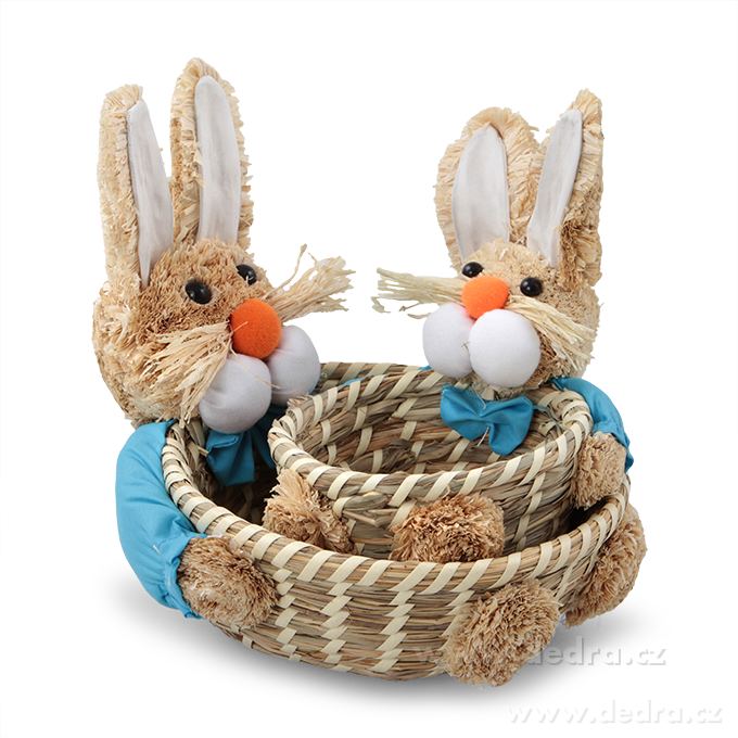 2 ks veselá ošatka, se zajíci modré šaty – náhled 3 | Grand Móda