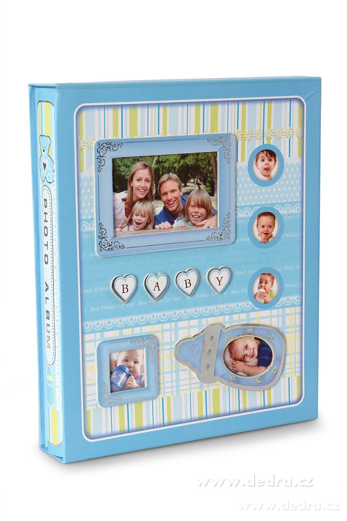 Fotoalbum BABY, na 240 fotek modré | Tvořivé hraní ­čîł | Grand Móda