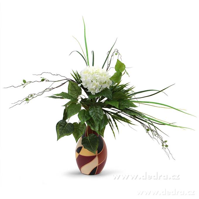 Hortenzie bílá, výška 88 cm – náhled 3 | Grand Móda