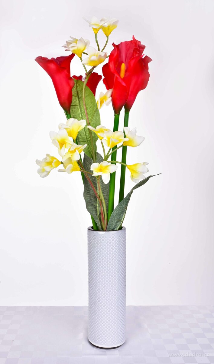 Calla červená, výška 77 cm – náhled 3 | Grand Móda