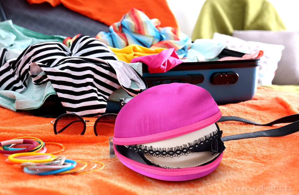 FC TRAVELLER, cestovní pouzdro na podprsenky, saténové ochranné pouzdro do kufru, skořepinové – náhled 5 | Grand Móda