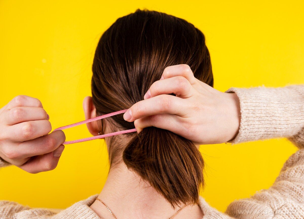 BEAUTY, 10 ks gumičky do vlasů, mix pastelových barev – náhled 3 | Grand Móda