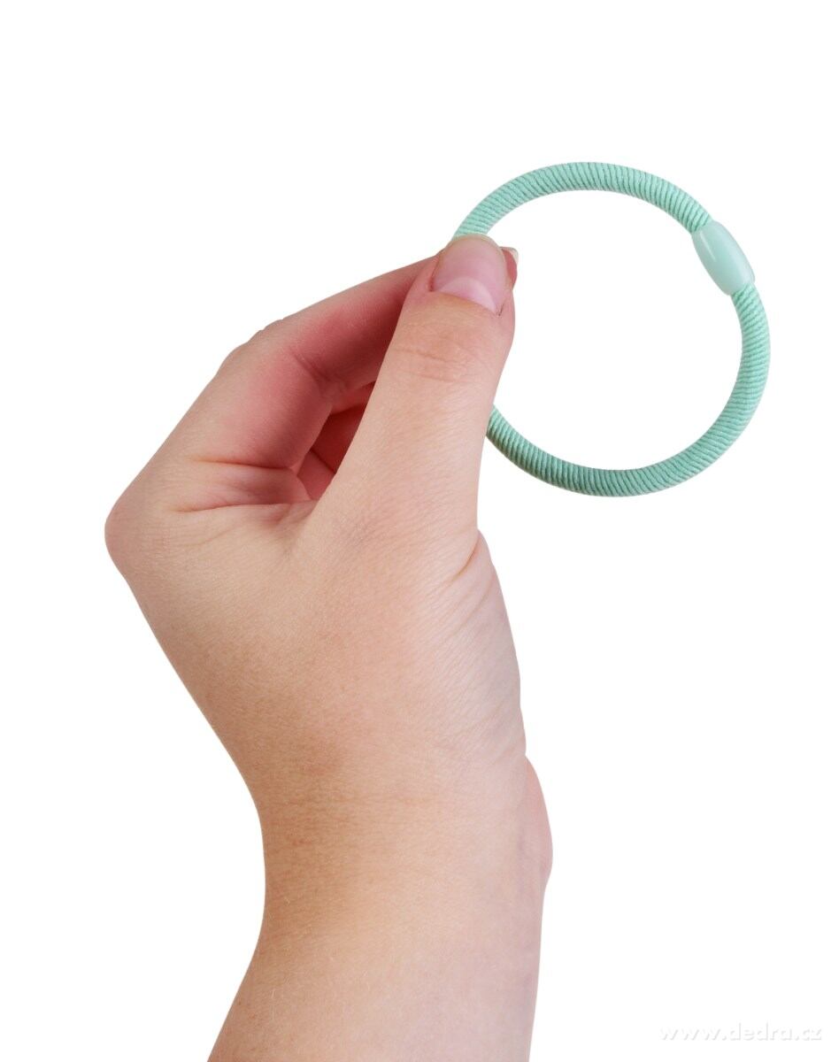 BEAUTY, 10 ks gumičky do vlasů, mix pastelových barev – náhled 5 | Grand Móda