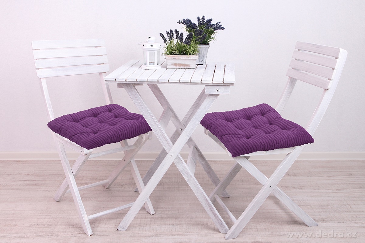 Sedák manšestr, na židle a křesla – náhled 3 | Grand Móda