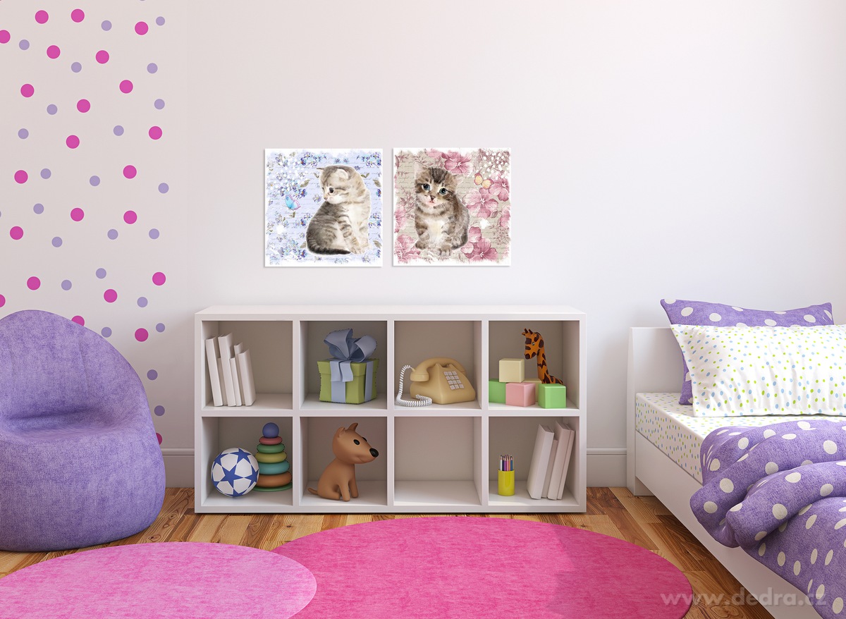 2 ks obrazů na plátně, každý 28x28 cm – náhled 4 | Grand Móda