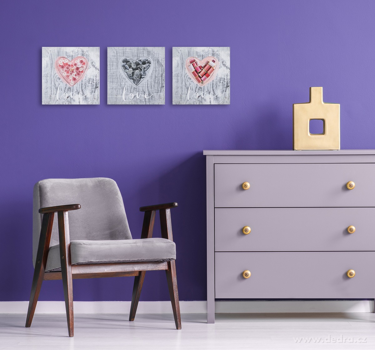 3D obraz na plátně, 28 x 28 cm – náhled 3 | Grand Móda