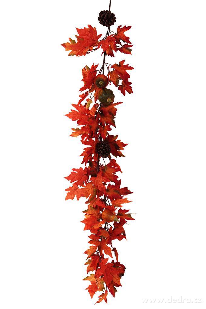 160 cm GIRLANDA, podzimní dekorace na okna, dveře i stěny | Keramika a kvďtináče | Grand Móda