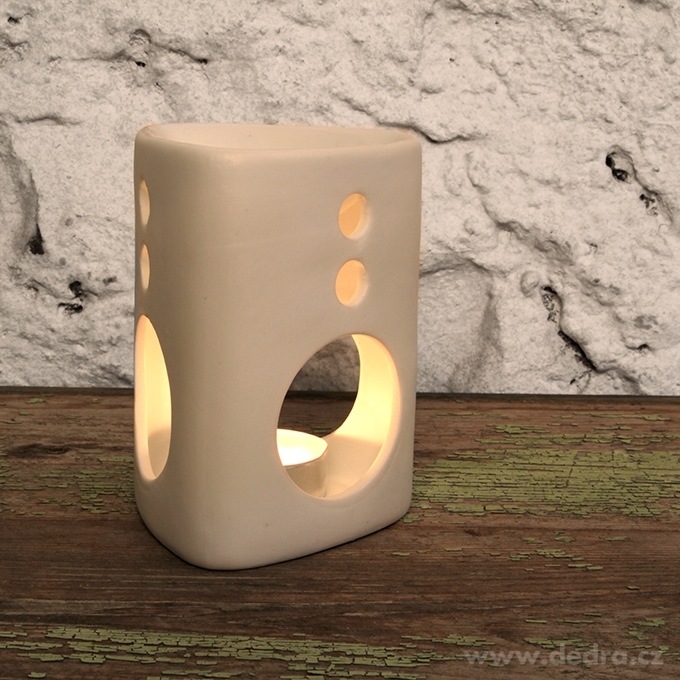 Keramická aromalampa, matná bílá | Aromalampy | Grand Móda