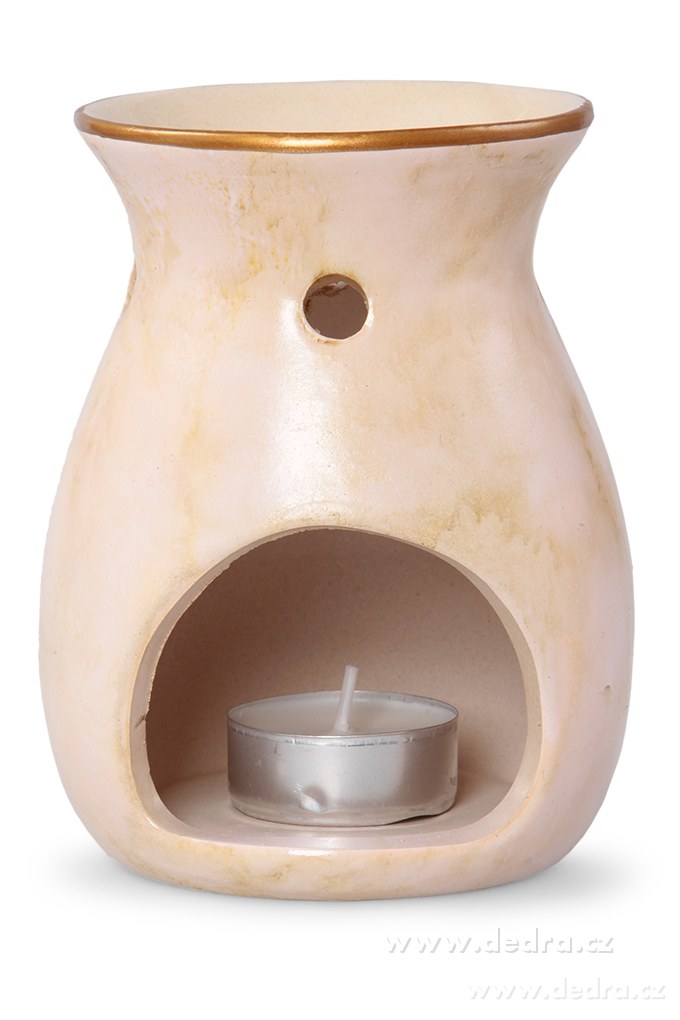 Keramická aromalampa PROVENCE, s dobovou patinou – náhled 2 | Grand Móda