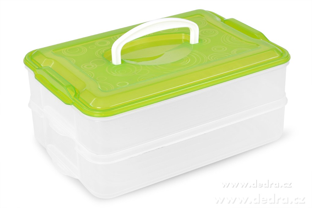 BUCHTONOŠ, 2patrový box na potraviny, 2 × 3500 ml | Jídlo a pití na cesty | Grand Móda