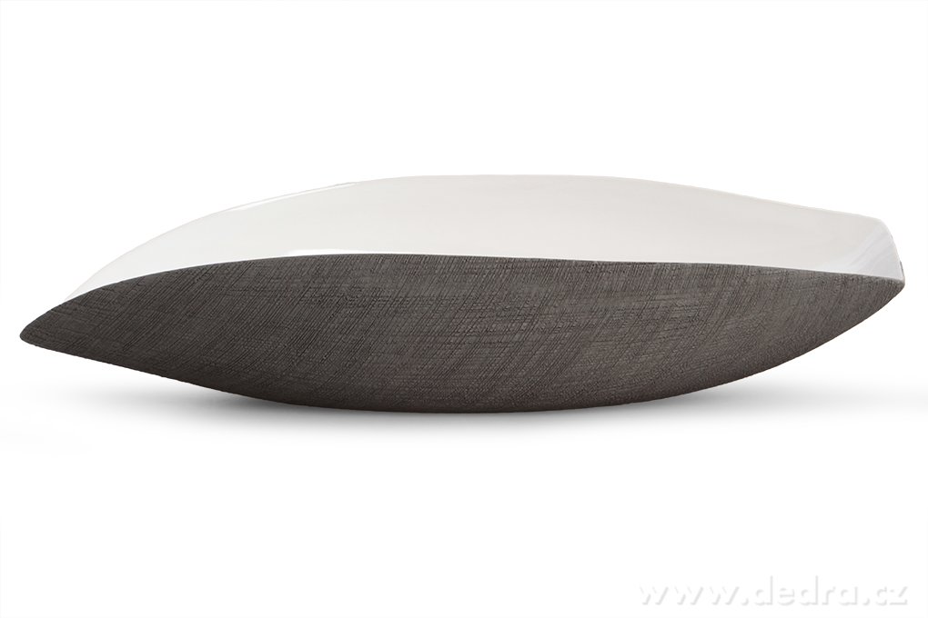 34 cm keramická mísa antracitová, podlouhlého tvaru – náhled 4 | Grand Móda