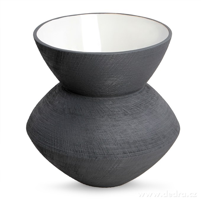 XL keramická váza, 27 cm, STONE COLLECTION | Ikebana | Grand Móda