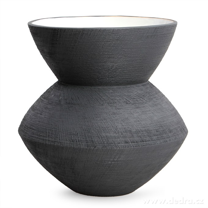 XL keramická váza, 27 cm, STONE COLLECTION – náhled 2 | Grand Móda