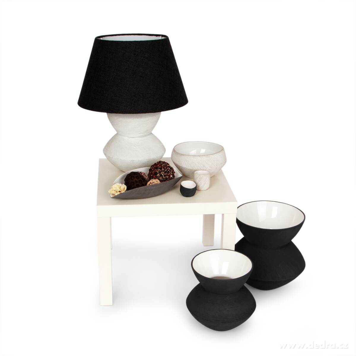 XXL keramická váza, výška 34 cm, STONE COLLECTION – náhled 5 | Grand Móda