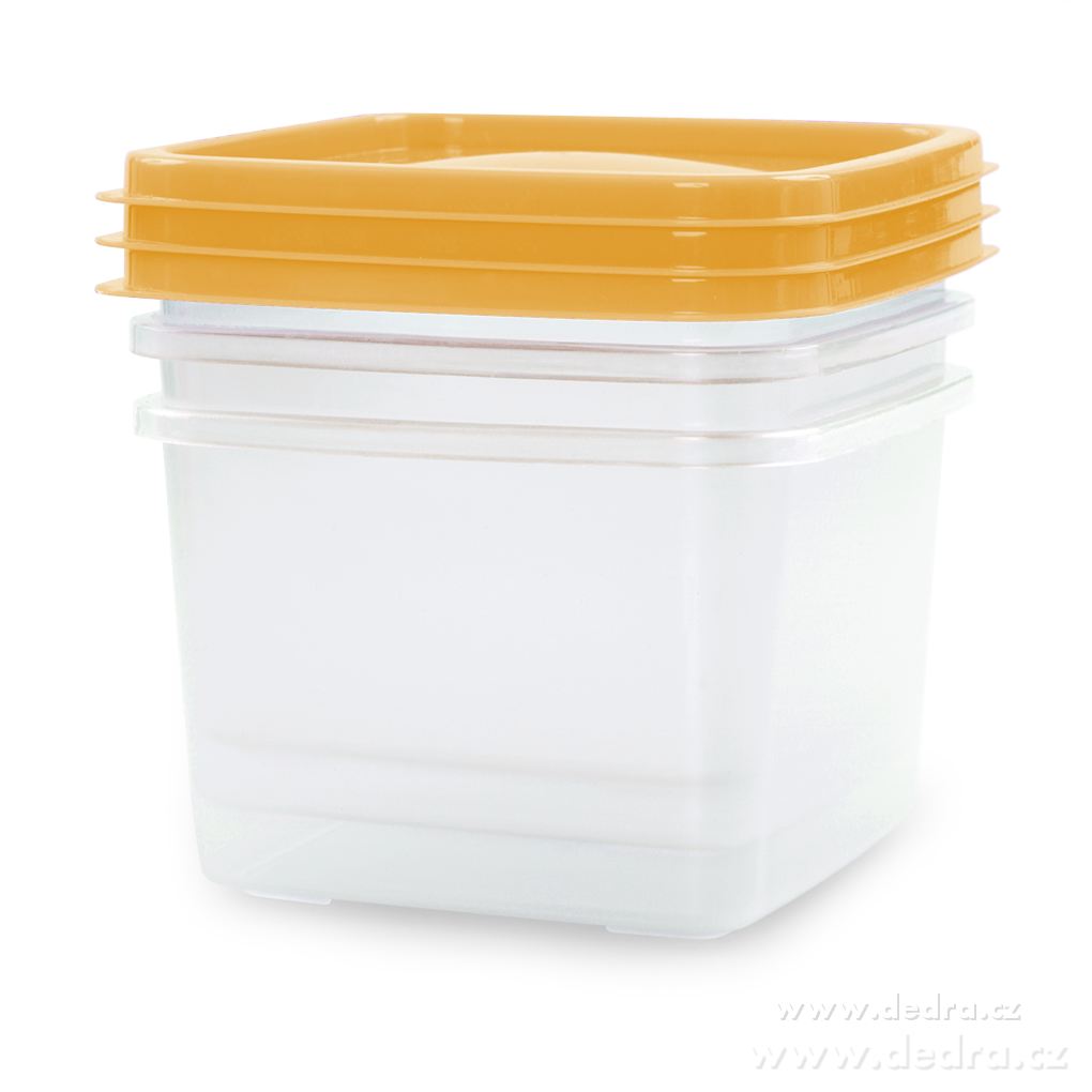 3 ks box žloutkový, 570 ml – náhled 3 | Grand Móda