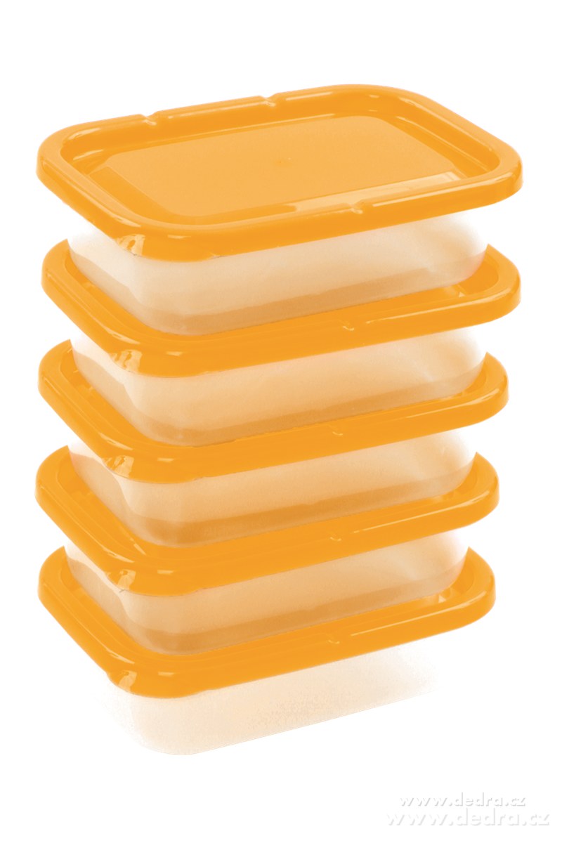 5 ks BOX 300 ml, žloutkový | Skladování potravin ­čŹ▒ | Grand Móda