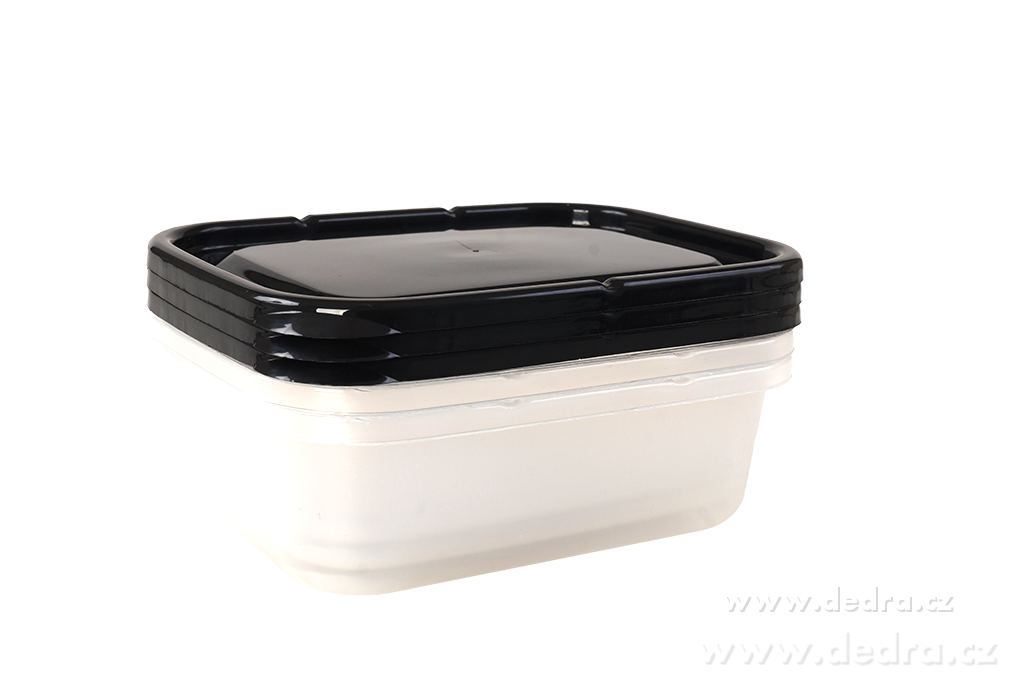 3 ks BOX 650 ml, černý – náhled 3 | Grand Móda