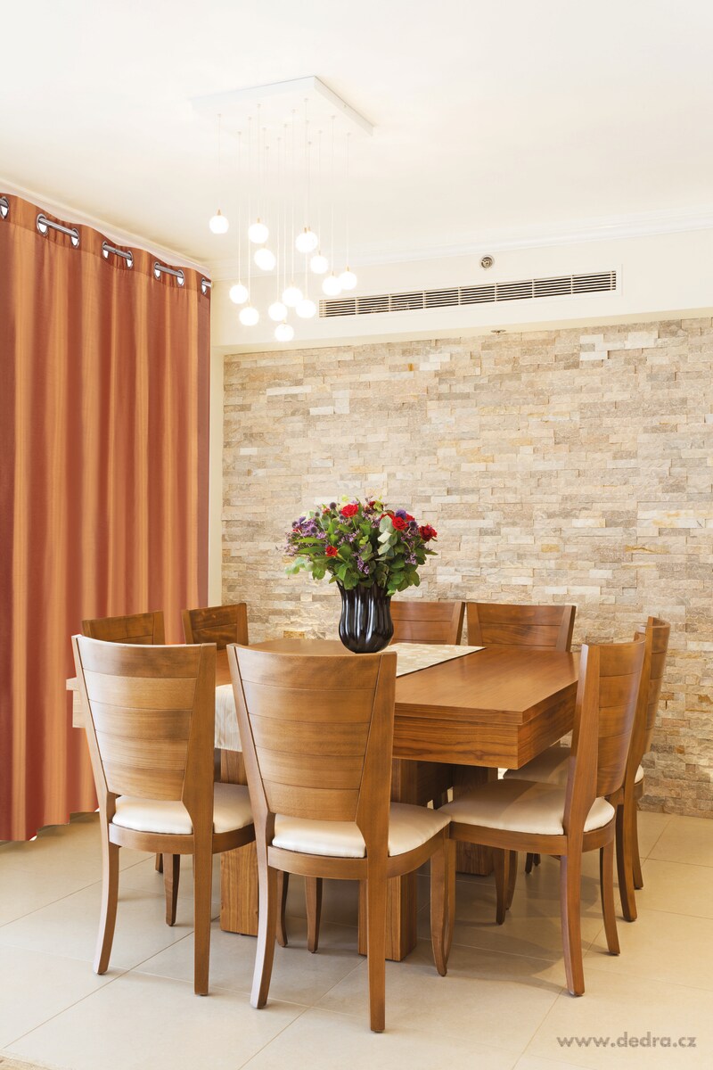 SILKY, závěs z neprůhledné tkaniny, umělé hedvábí, tmavě lososový – náhled 3 | Grand Móda