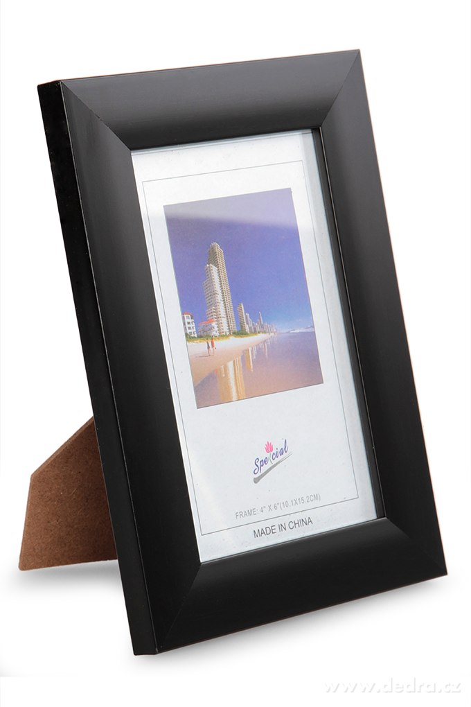 Dřevěný fotorámeček, černý – náhled 2 | Grand Móda