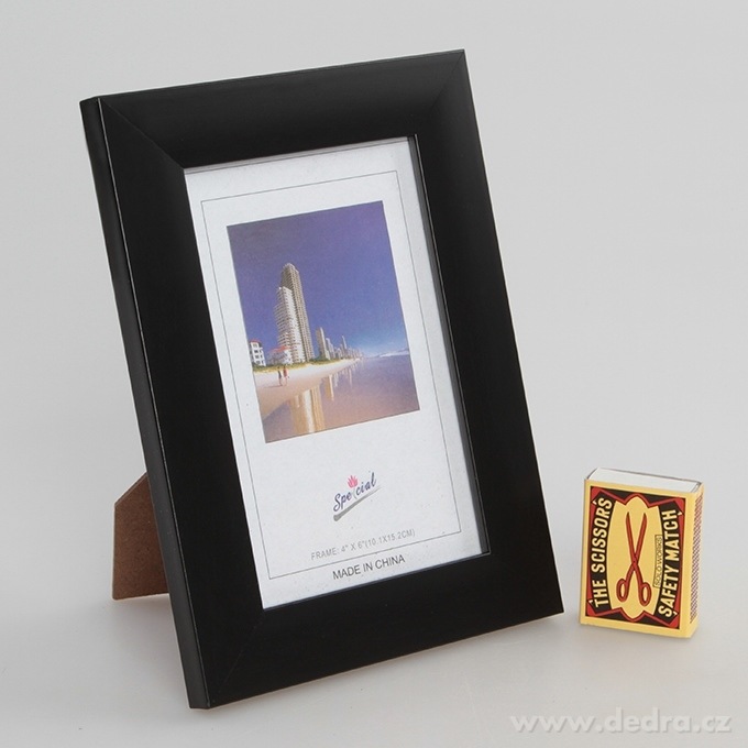 Dřevěný fotorámeček, černý – náhled 4 | Grand Móda