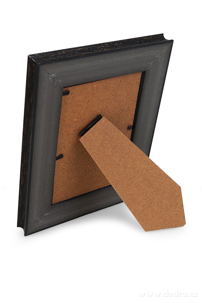 Dřevěný fotorámeček, tmavě hnědý – náhled 2 | Grand Móda