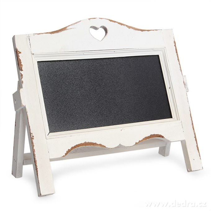 Dřevěná tabule, na poznámky bílá | Vychytávky | Grand Móda