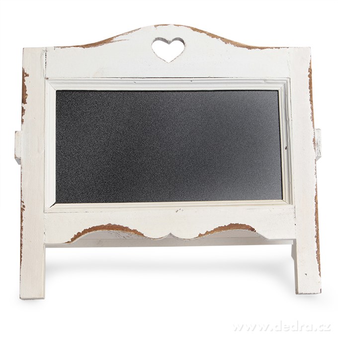 Dřevěná tabule, na poznámky bílá – náhled 2 | Grand Móda